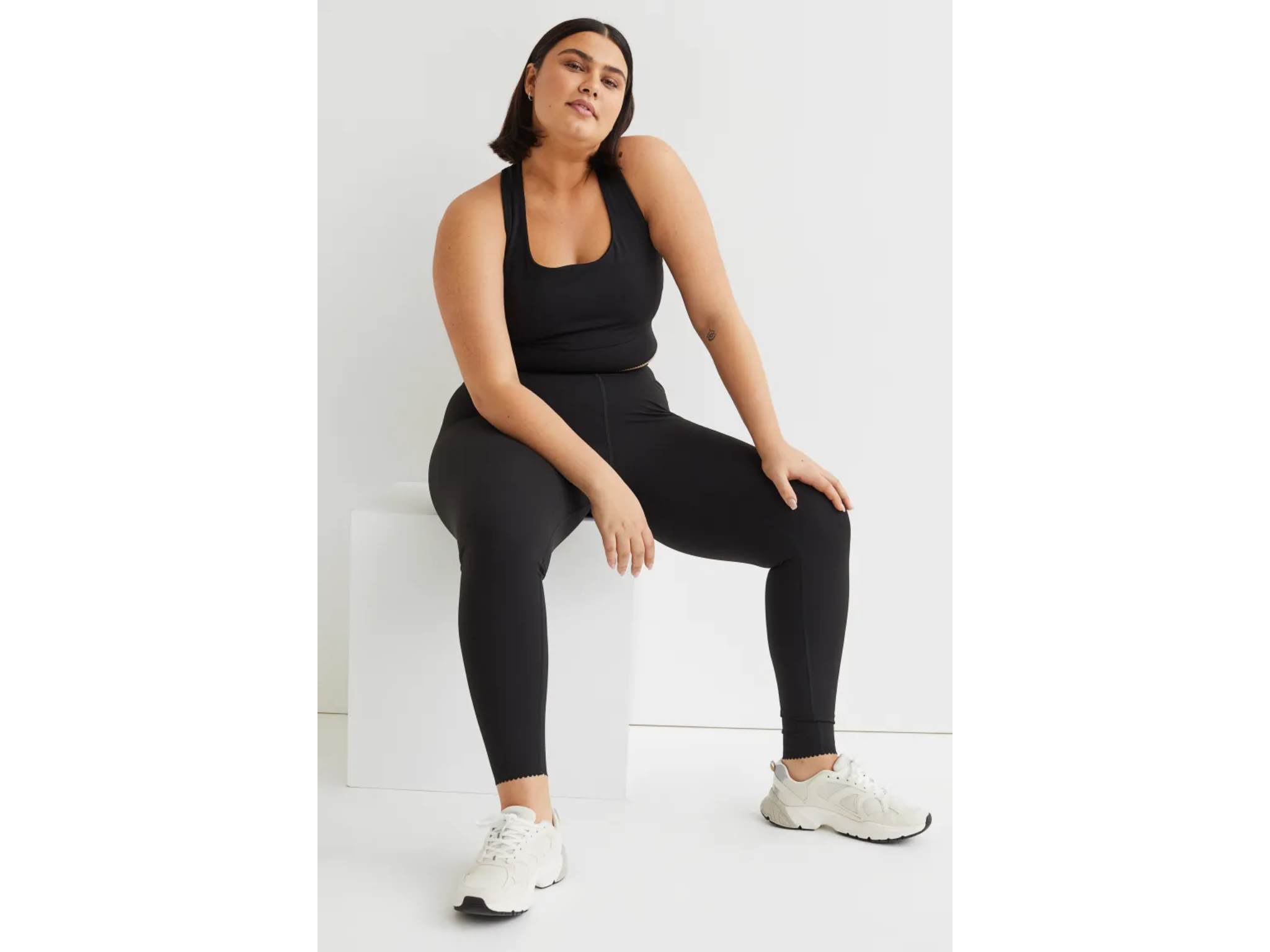 Affordable plus size workout hot sale clothes